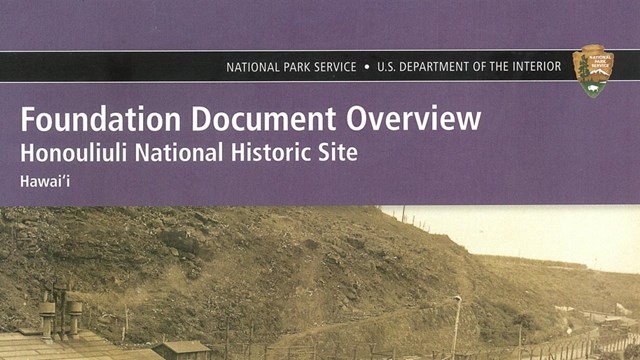 Foundation Document Cover