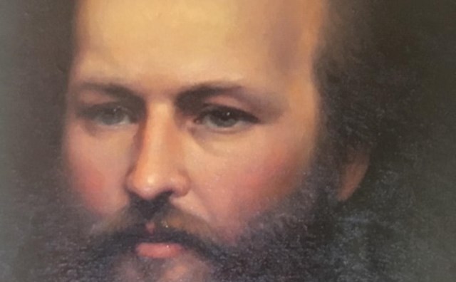 Painting of President James A. Garfield