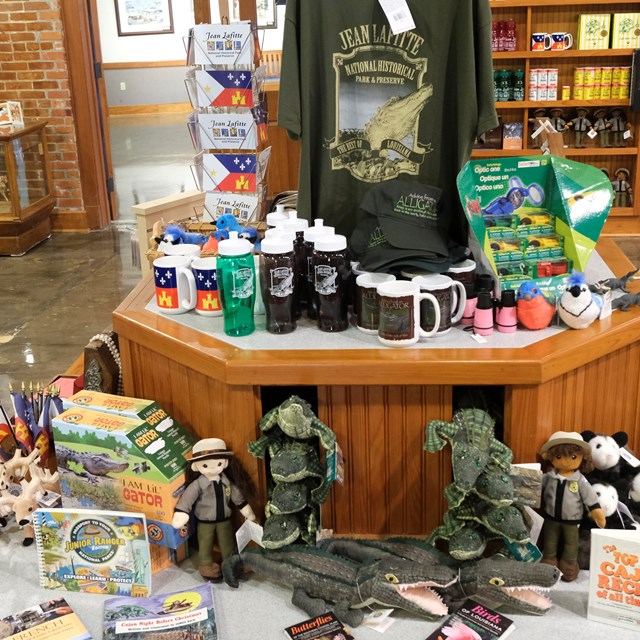 merchandise from the park store