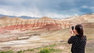 Painted Hills Unit consists of fossilized soils from wet forests no longer found in eastern Oregon.