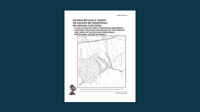 Cover page of oral history