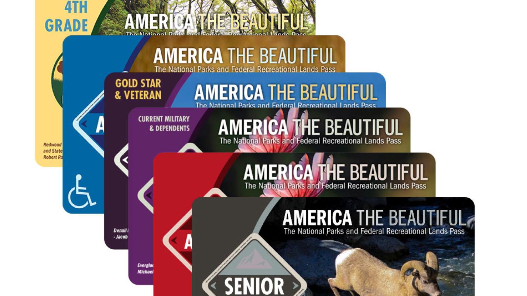 All six interagency passes displayed