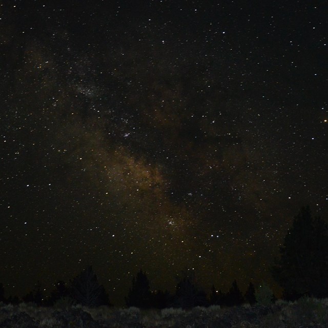 The Milky Way from Lava Beds