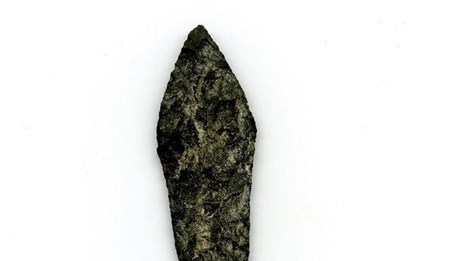 a stone projectile point