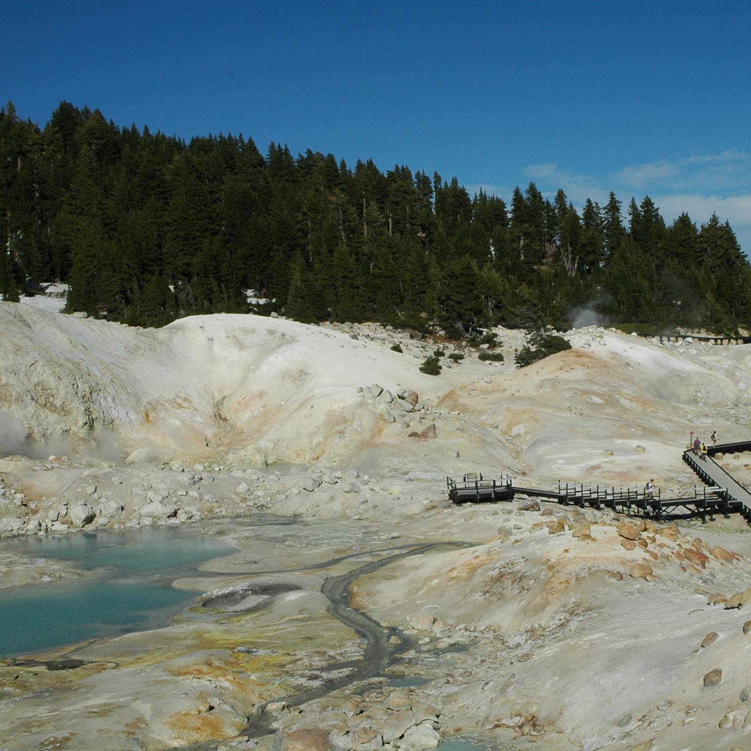 Bumpass Hell hydrothermal areas