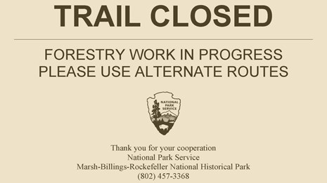 Trail closures advisory