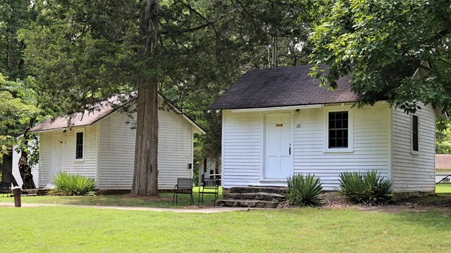 Two historic cabins