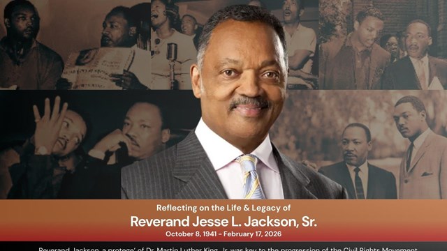 Photo of Rev Jackson, Sr. with built in alt text