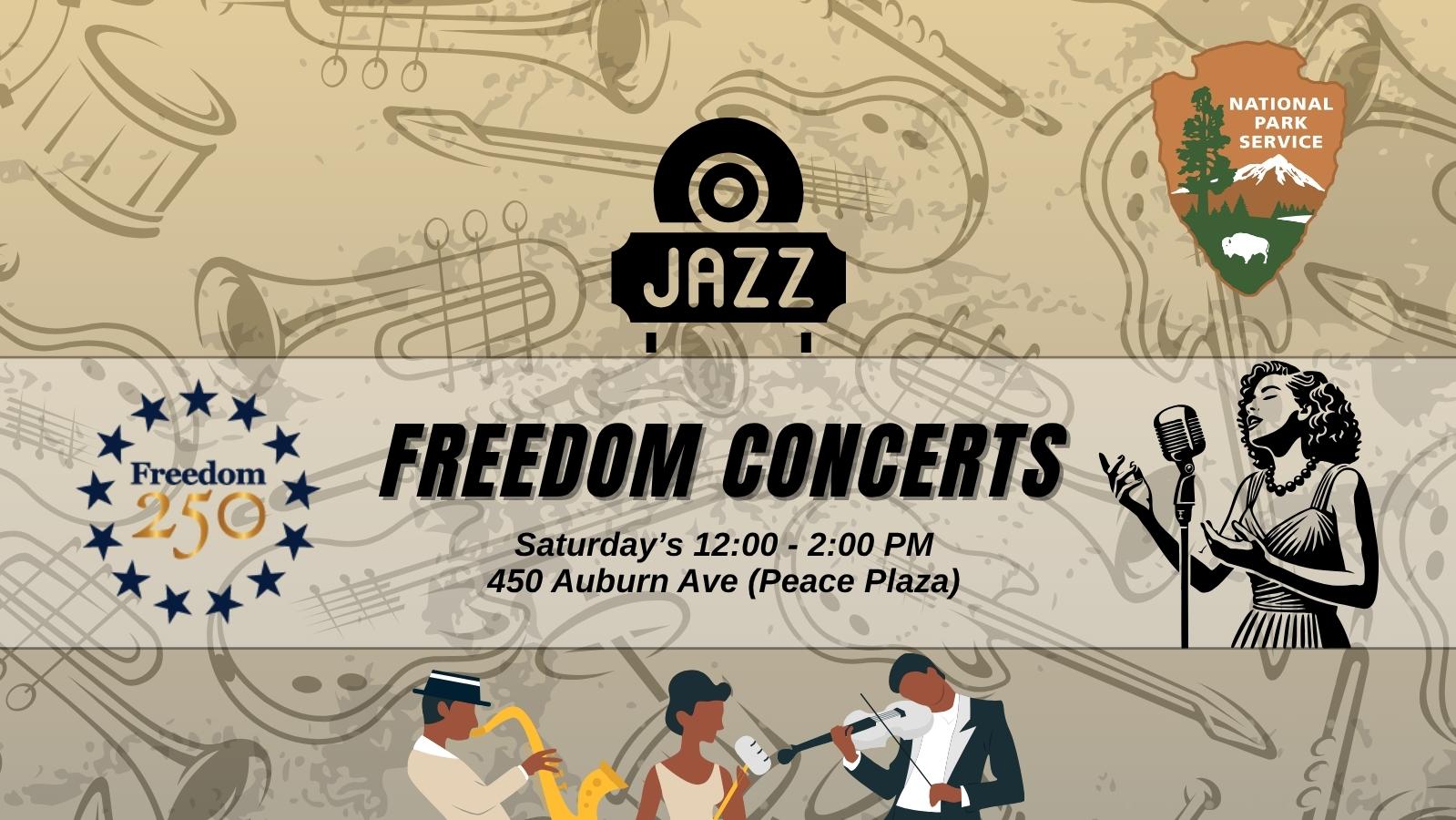 Freedom Concert Series Flier