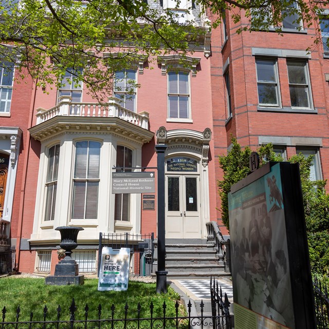 A red brick historic building