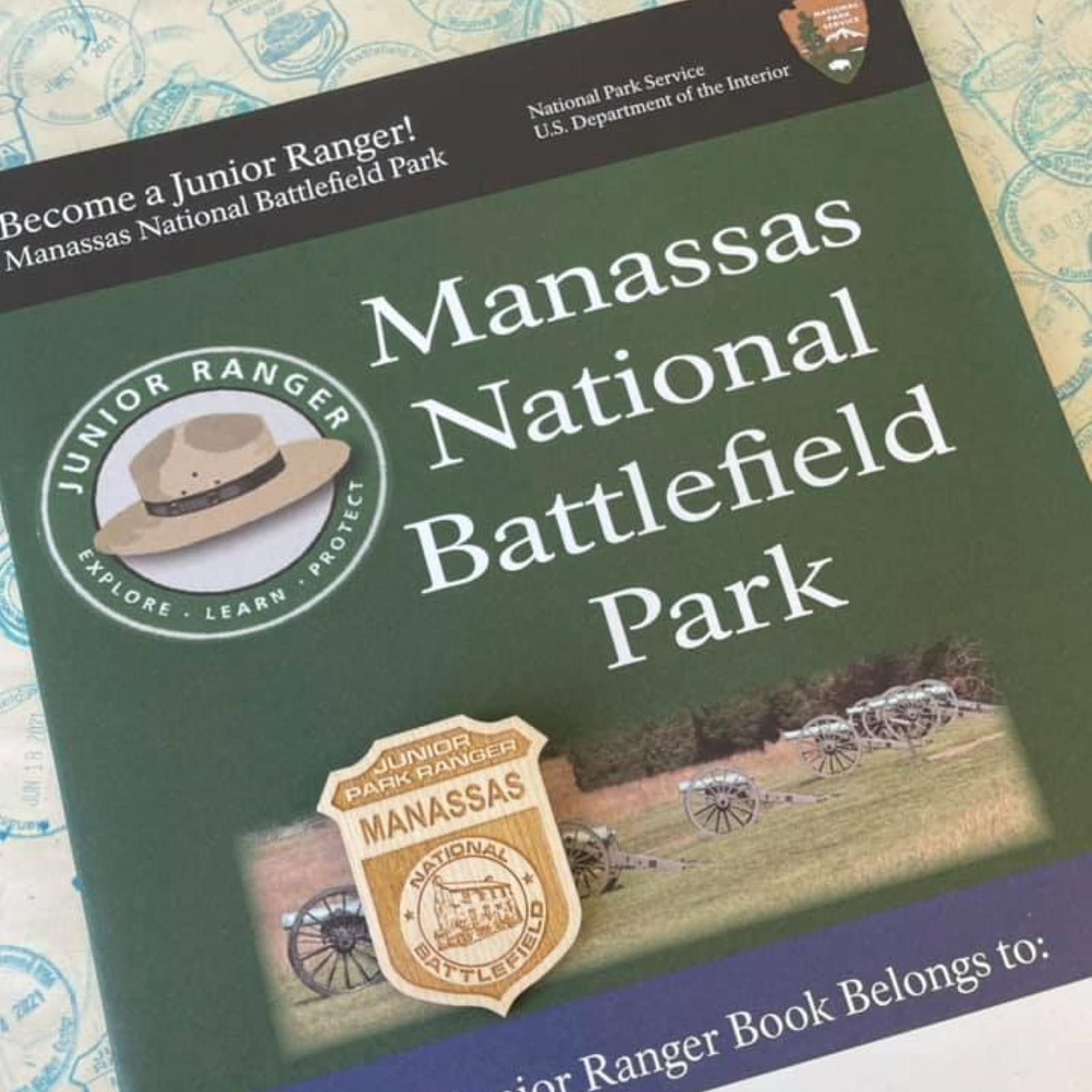 Junior Ranger at Manassas