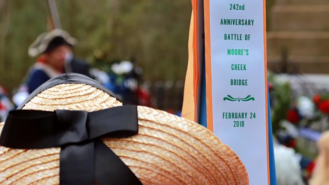 Ribbon commemorating the Wreath Laying Ceremony