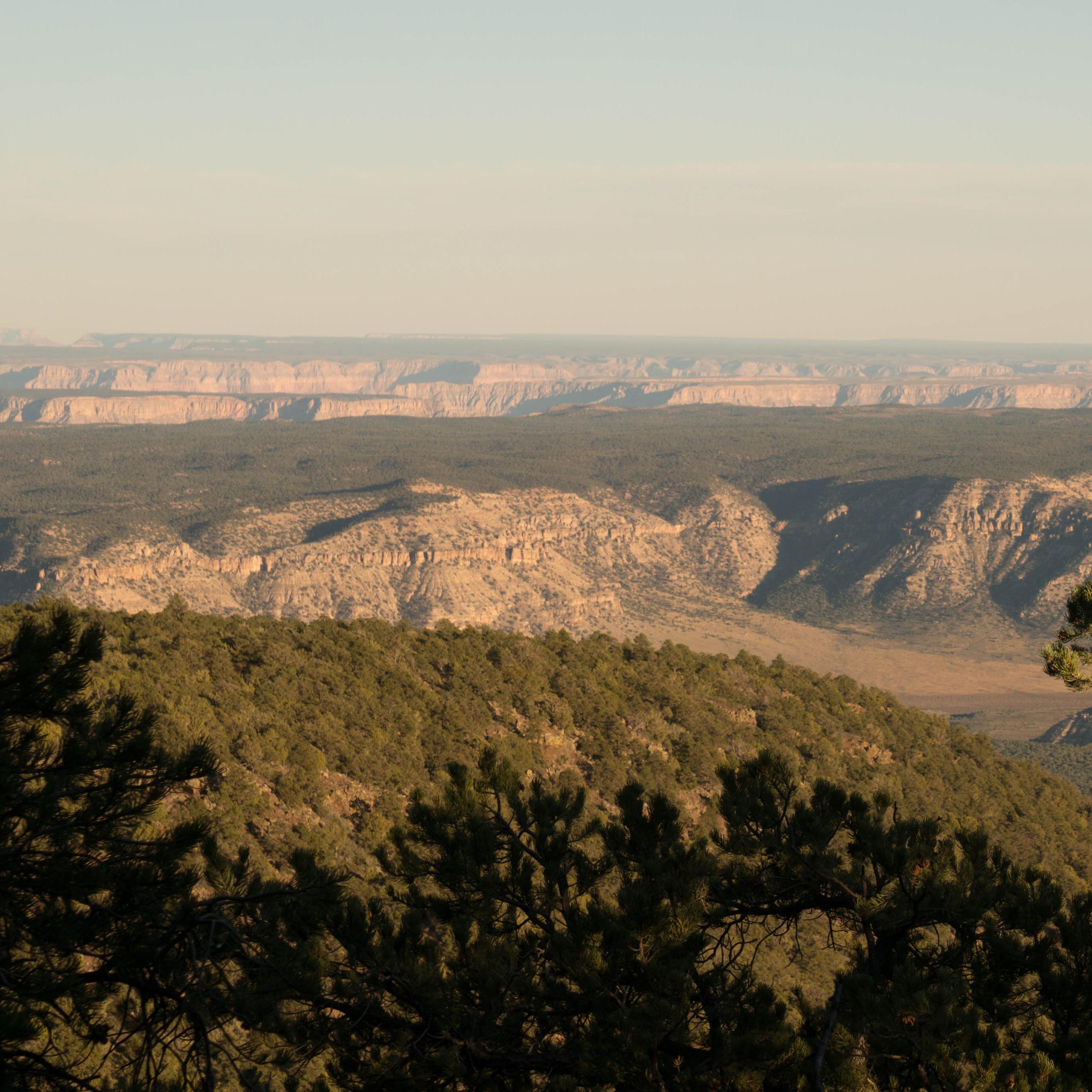 Far view of the Grand Canyon from Grand Canyon-Parashant National Monument