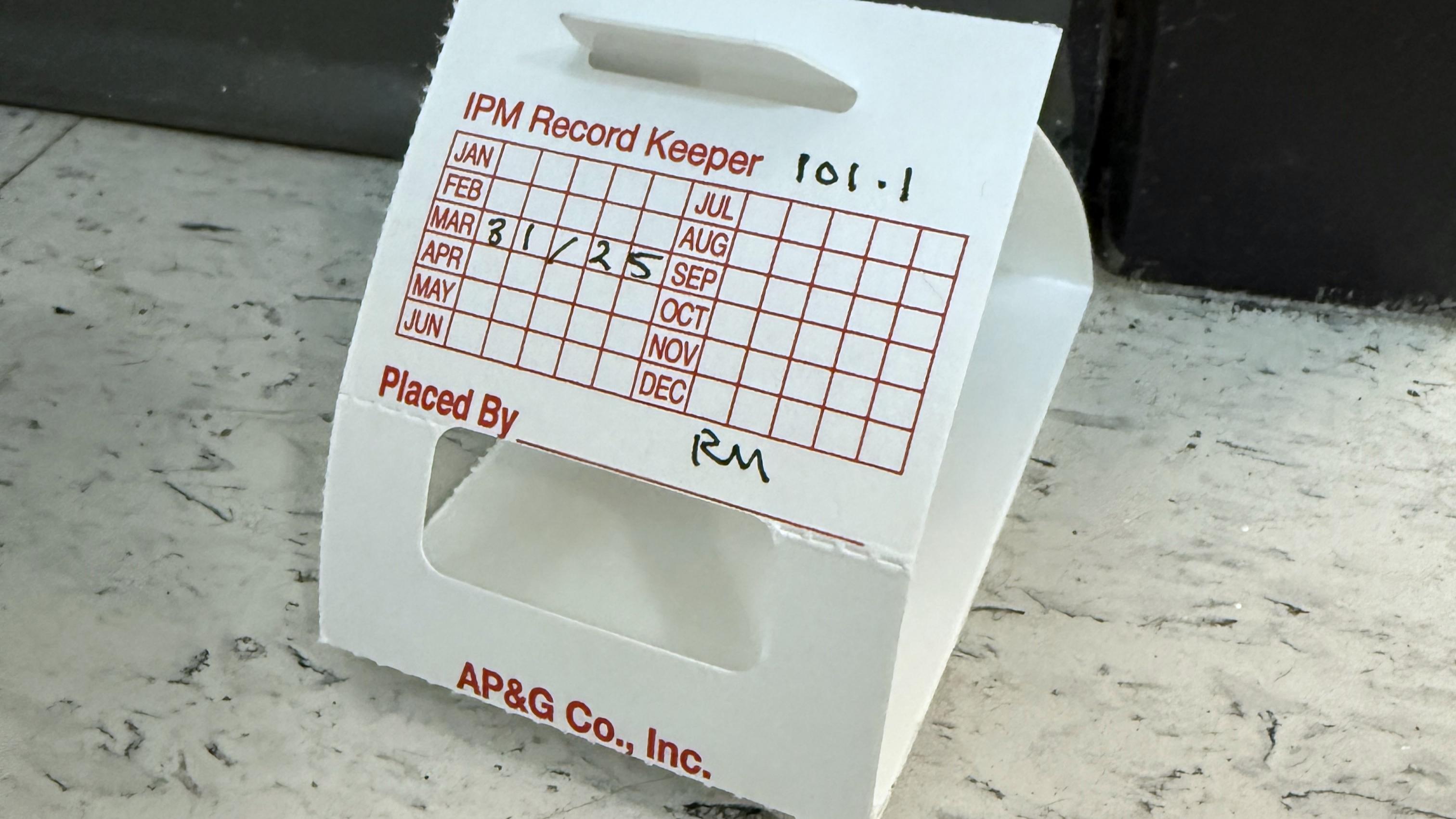 Monitoring Insect Pests with Sticky Traps