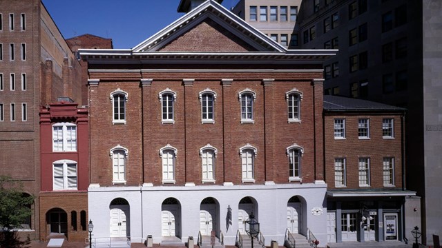 Exterior view of Ford's Theatre