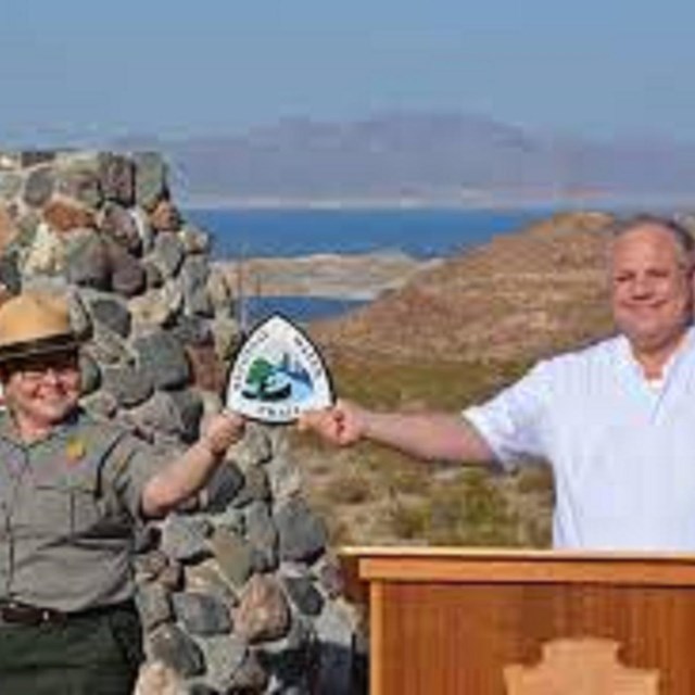 NWT Logo at Designation Ceremony