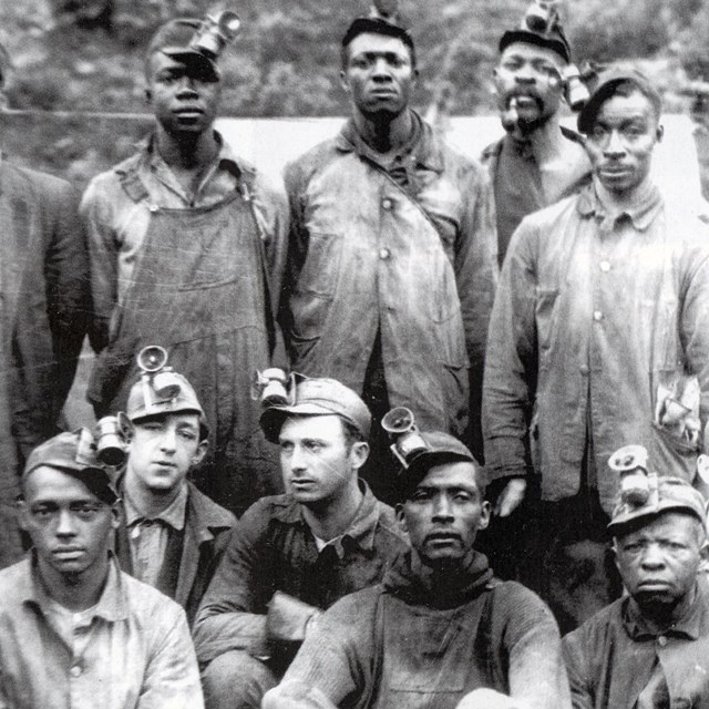 African American coal miners