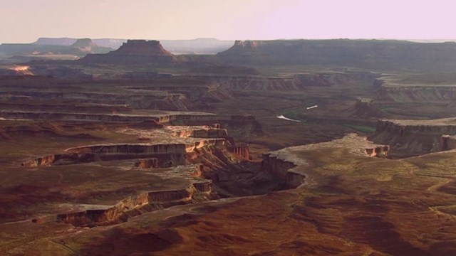 Expansive daytime view of the Colorado Plateau.