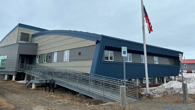 Front of the Northwest Arctic Heritage Center