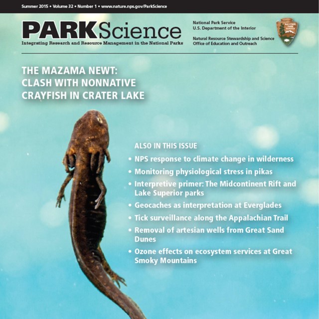 Cover of Park Science Summer 2015