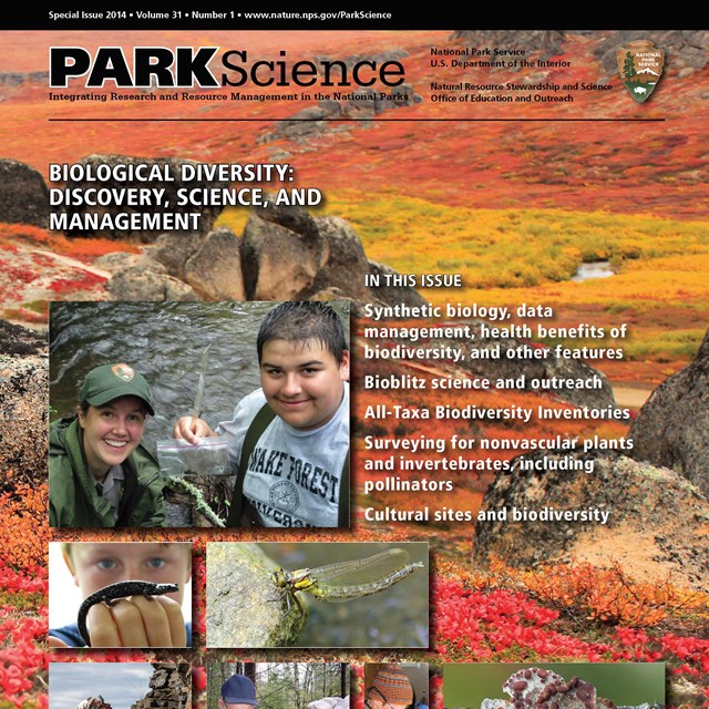Cover of Park Science 2014 special issue