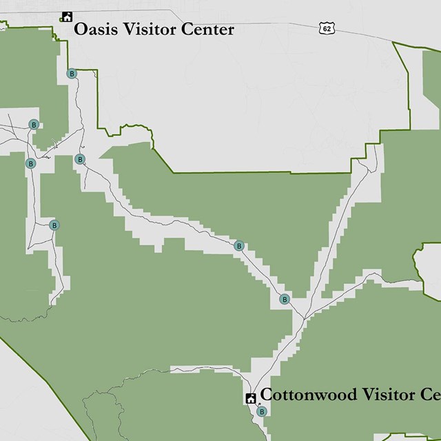 Park Wilderness Areas Map