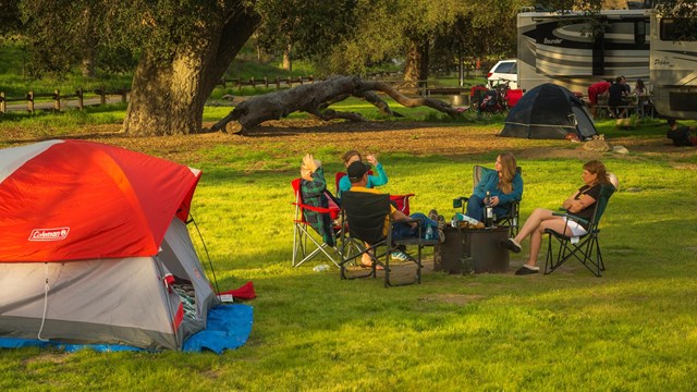 Detailed information about the Pinnacles Campground.