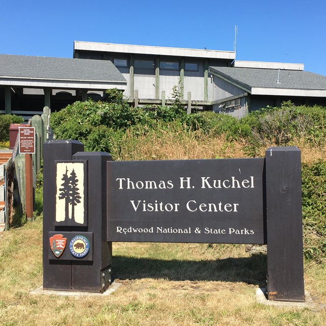 If you are driving north, is the first visitor center you will find.