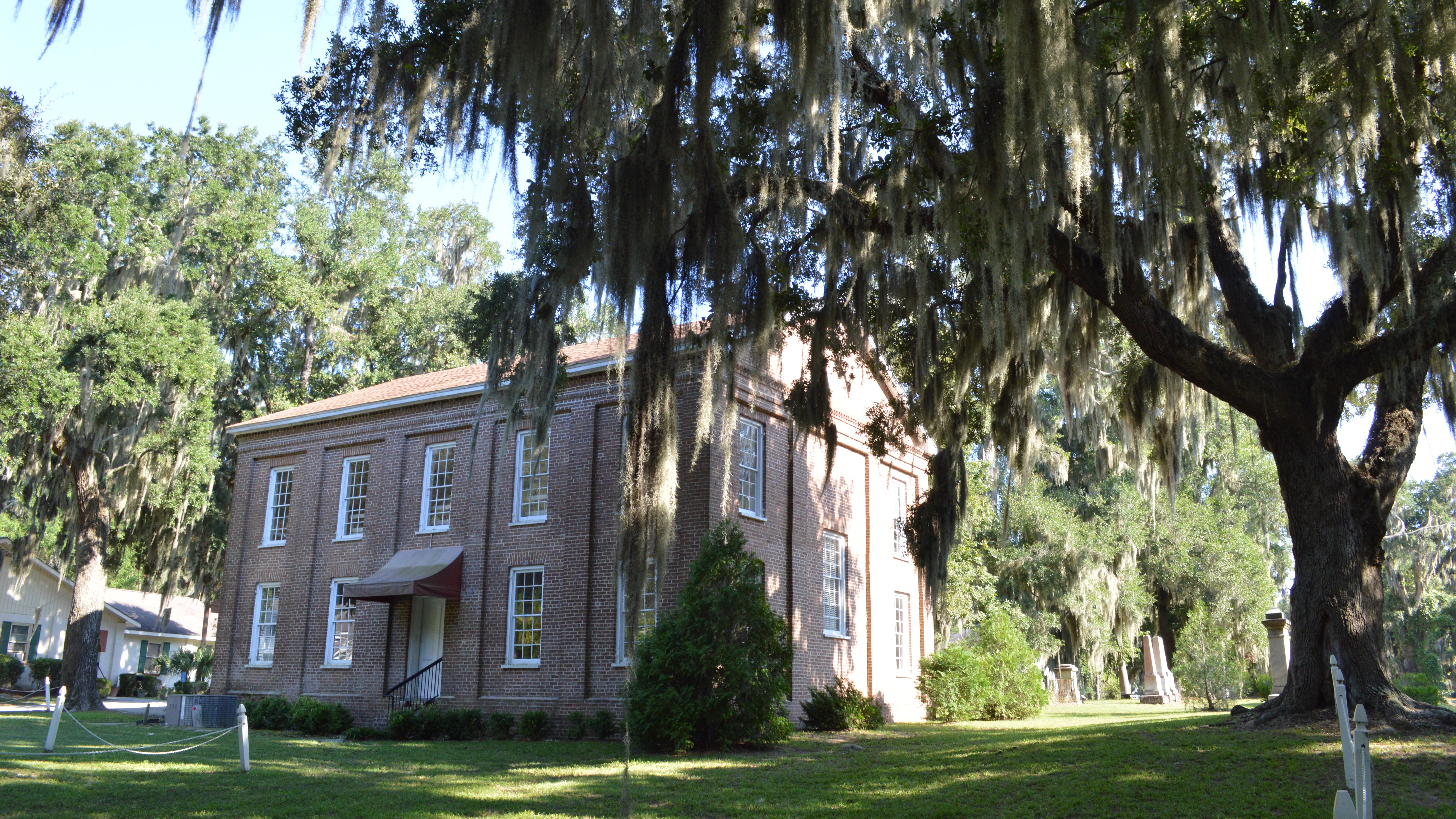 Photograph of historic Brick Baptist Church