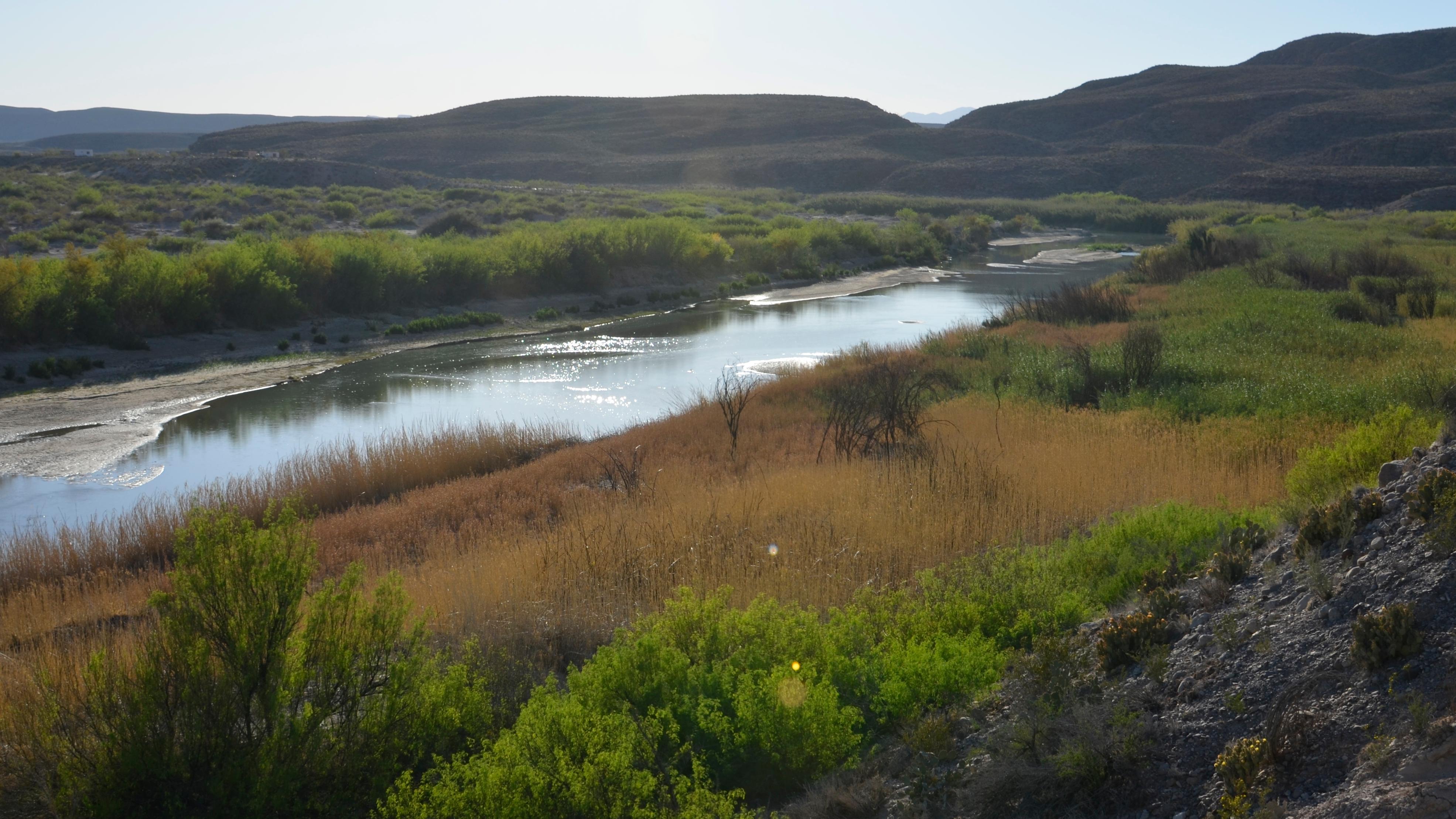 View of the Rio Grande near the mouth of Boquillas Canyon