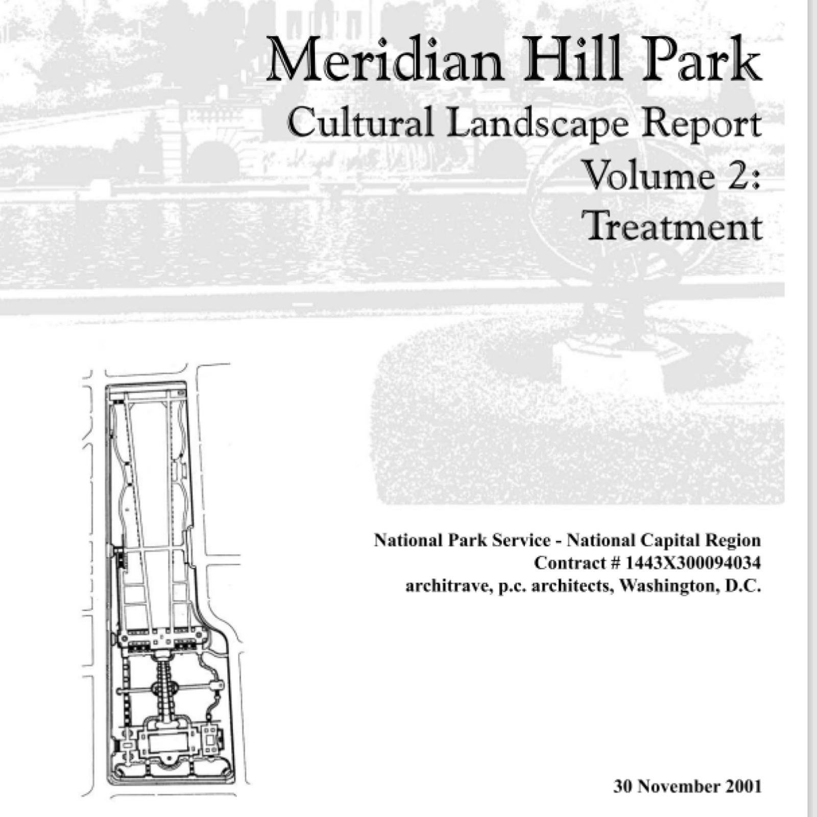 Cover of the CLR showing imagery of the park