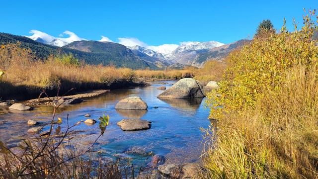 View of the Thompson River and Moraine Park