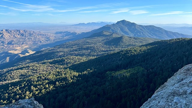 More information on the higher elevations of the park in the backcountry of the Saguaro Wilderness