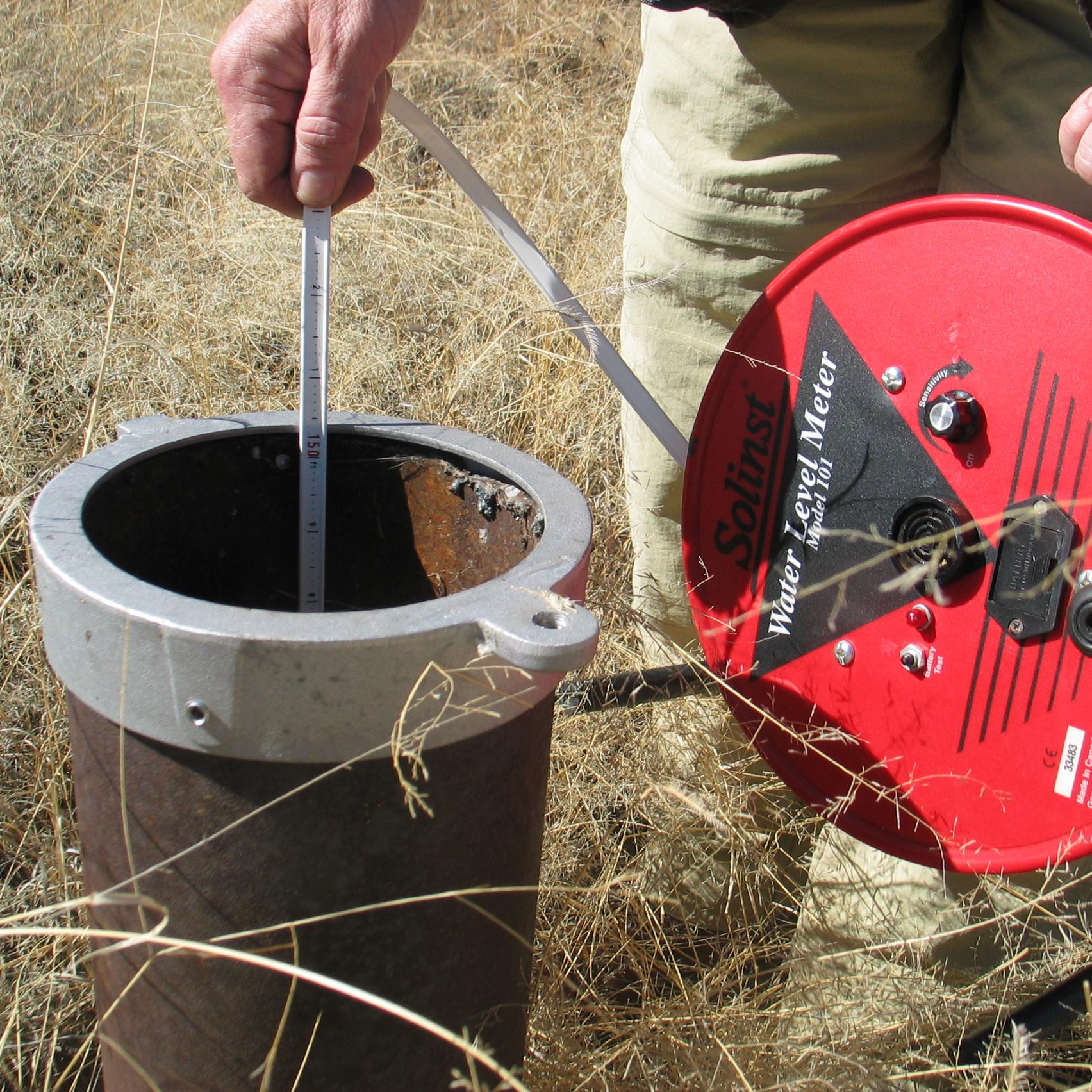Groundwater well