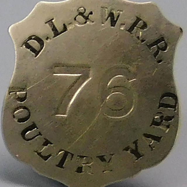 Railroad Police Badge