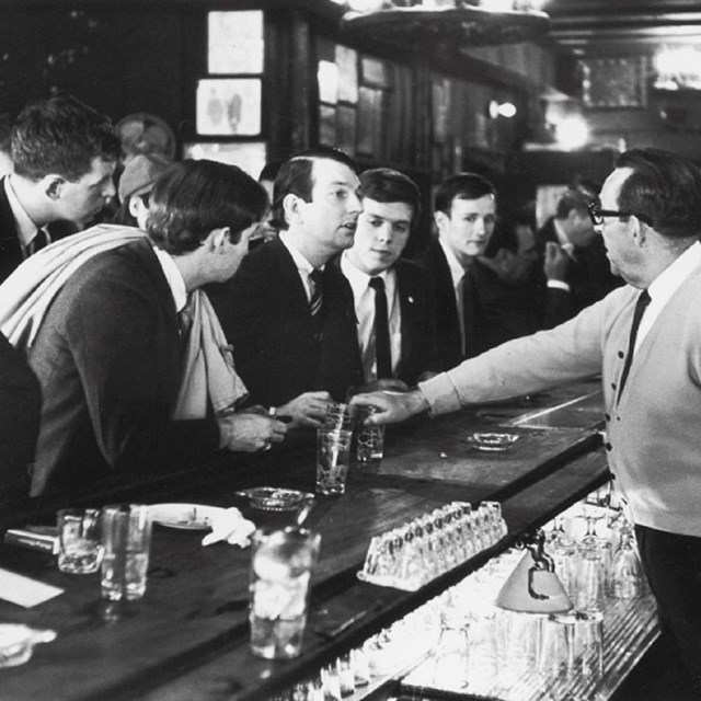 Virtual Fence Exhibit at Christopher Park with photos and descriptions