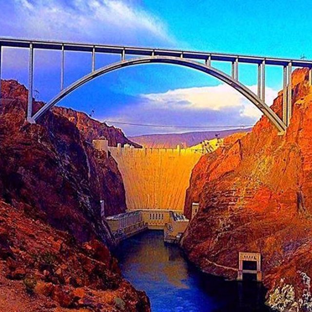 The Hoover Dam. Photo courtesy Bureau of Reclamation
