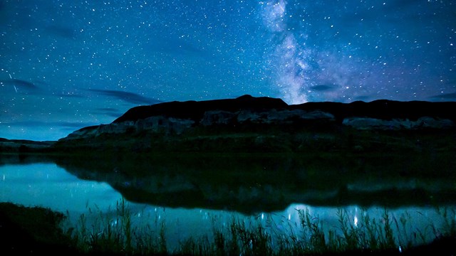 three forks at night