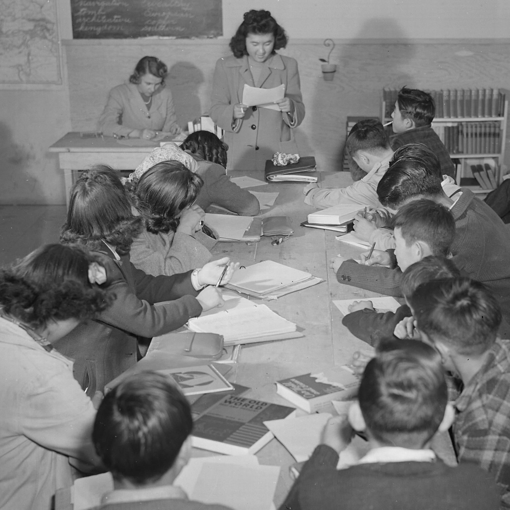 World History and English, a two hour class taught by Mrs. Hanny Billigmeier