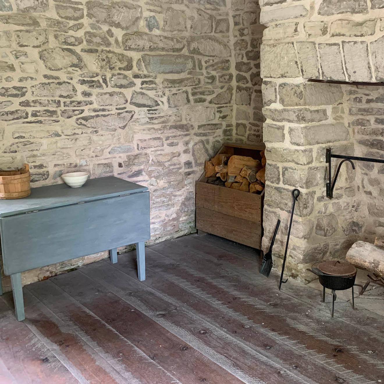 (Summer kitchen, interior)