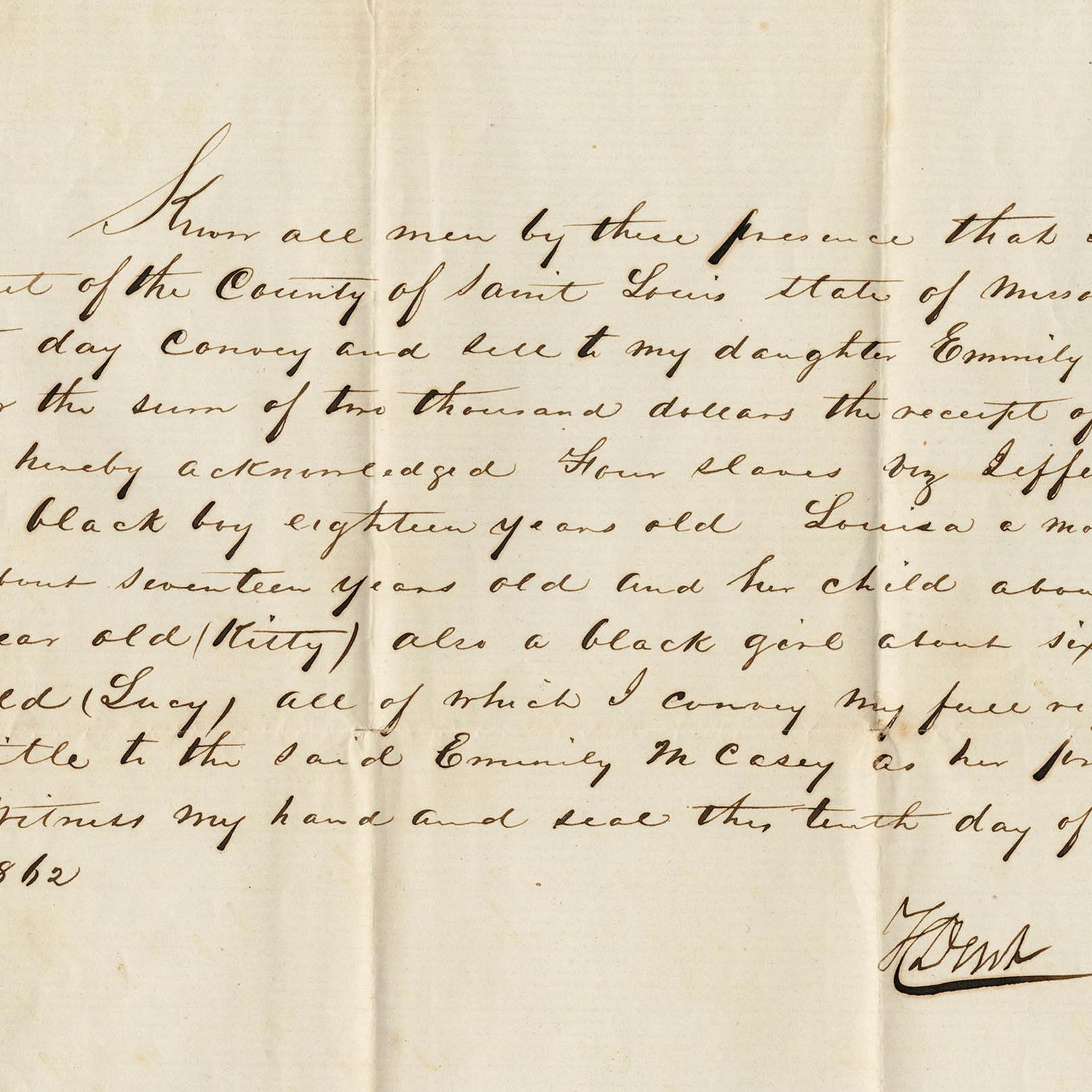 Bill of Sale
