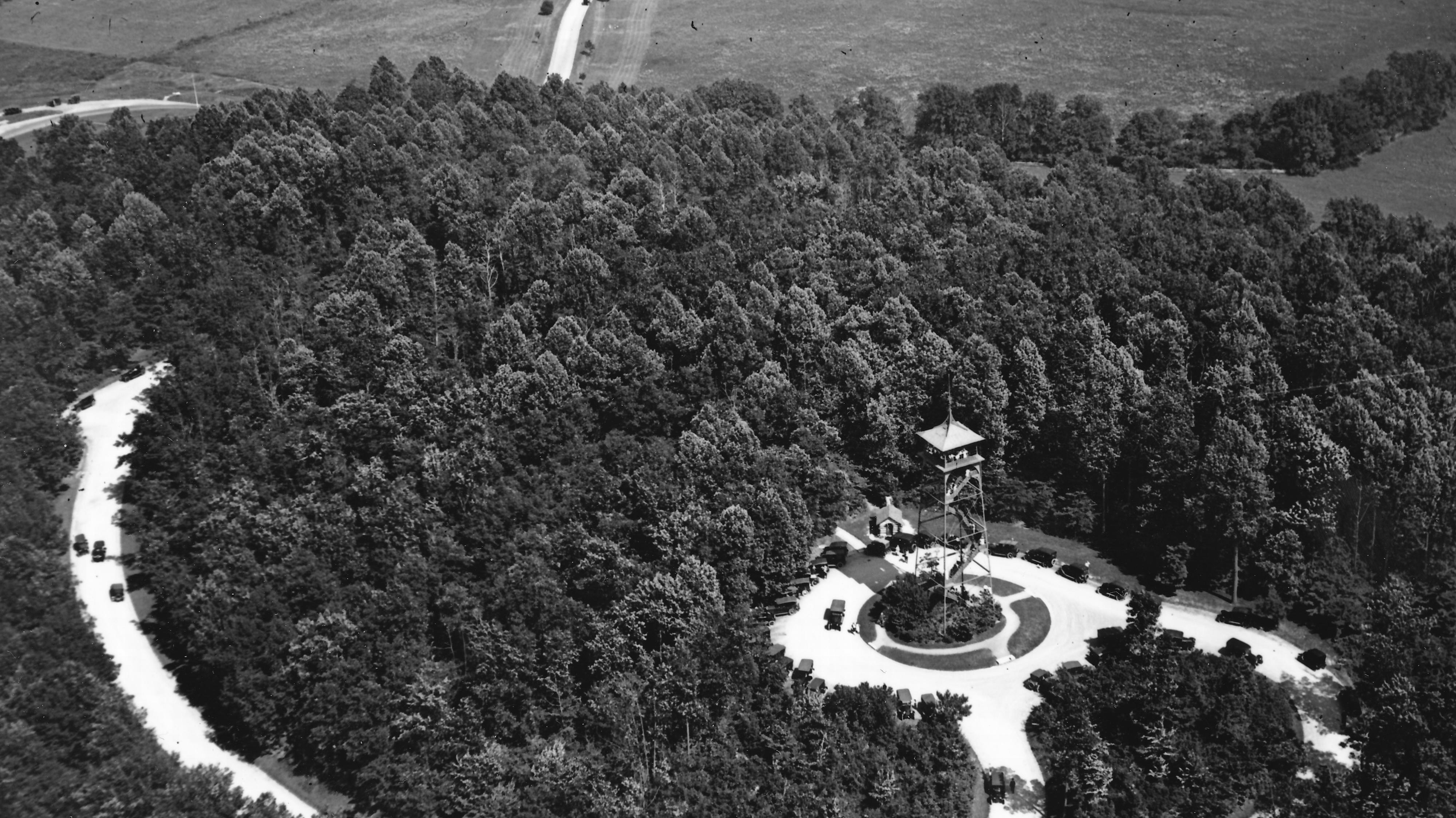 1915 photograph from the archives of Valley Forge NHP