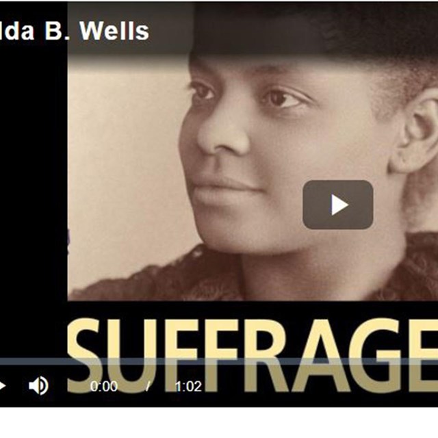 Screen capture of Ida B Wells video