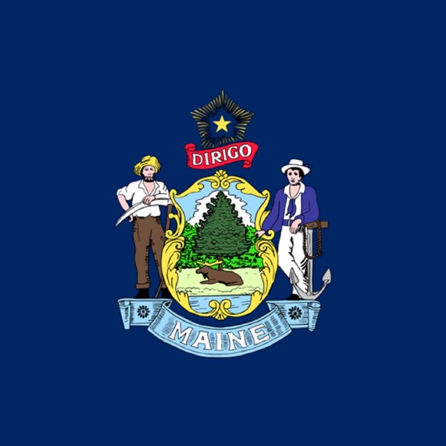 State flag of Maine, CC0