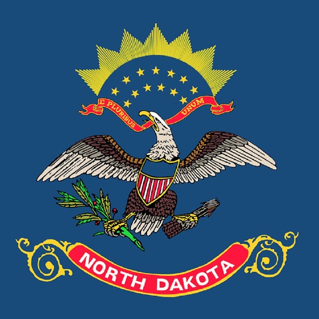 State flag of North Dakota, CC0