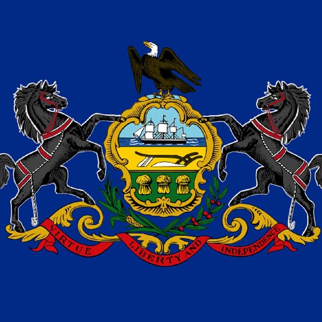State flag of Pennsylvania, CC0
