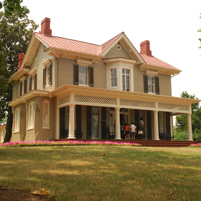 Exterior image of Cedar Hill, Frederick Douglass National Historical Site
