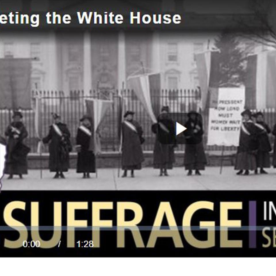 screen capture of suffrage in 60 seconds video