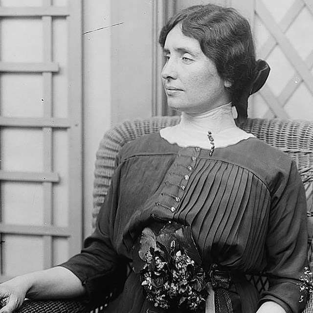 Helen Keller. Collections Library of Congress