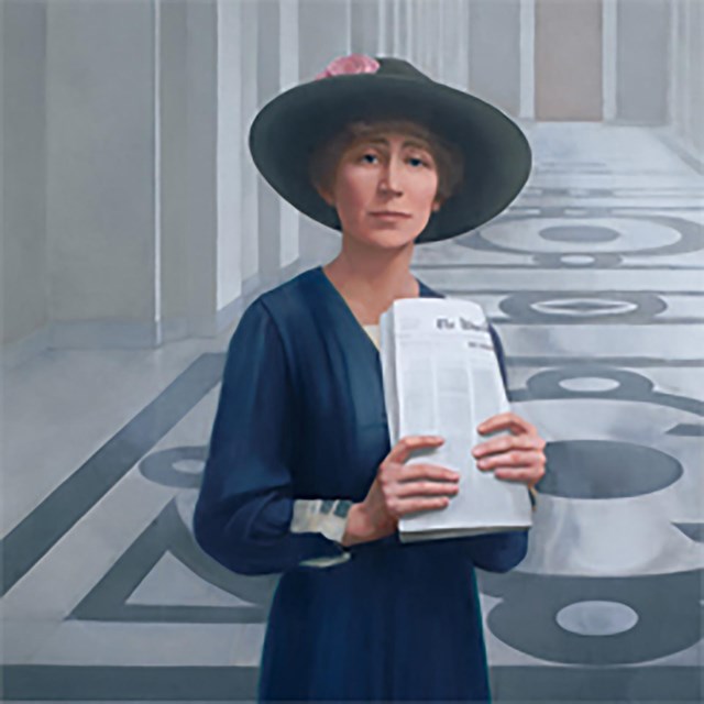 Jeannette Rankin. Collection of the US House of Representatives.
